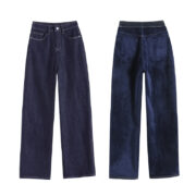 Fleece-lined Thickened Straight Jeans For Women - Image 6