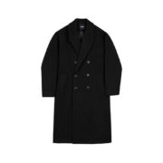 Men's Wool Overcoat, Thick And Loose Wool Jacket - Image 5