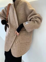 Double-sided Wool Overcoat Mid-length - Image 4