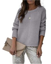 Casual Bottoming Sweater Knit Sweater - Image 4