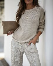 Casual Bottoming Sweater Knit Sweater - Image 5