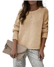 Casual Bottoming Sweater Knit Sweater - Image 6