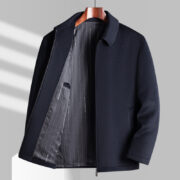 Wool Overcoat Lapel Short Jacket Coat - Image 7