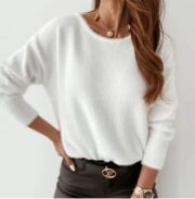 Lace knit sweater - Image 2