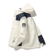 Winter Men Ski Jacket Waterproof Windproof Breathable Warm Softshell Long Sleeved Coat - Image 4