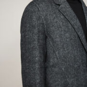 Winter Men's Casual Long Woolen Trench Jacket Overcoat - Image 3