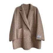 Double-sided Wool Overcoat Mid-length - Image 7