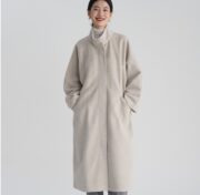 Women's Woolen Overcoat Long Coat - Image 2