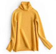 Cashmere sweater pineapple knit wool bottoming shirt - Image 3
