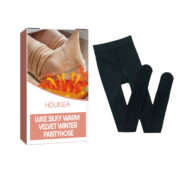 Thermal Pantyhose Fleece-lined Thickened Anti-snagging One-piece Trousers - Image 7