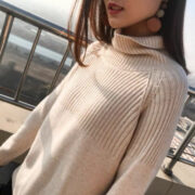 Women's cashmere sweater loose lazy wool knit - Image 2