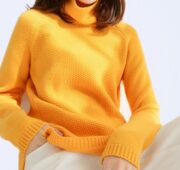 Cashmere sweater pineapple knit wool bottoming shirt - Image 4