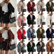 Women's Knit Casual Sweater Coat - Image 2