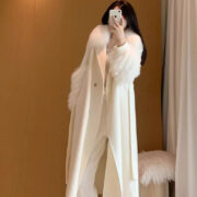 Overcoat Medium Long Woolen Coat - Image 2