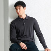 Machine Washable Fine Pure Wool Knit Sweater - Image 2