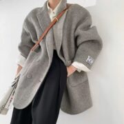 Double-sided Wool Overcoat Mid-length - Image 8