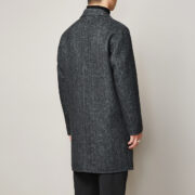 Winter Men's Casual Long Woolen Trench Jacket Overcoat - Image 4