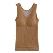 Women's Thermal Vest Fleece-lined Thickened V-neck - Image 4