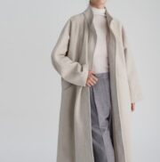 Women's Woolen Overcoat Long Coat - Image 3