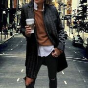 Casual Jacket Loose Commuter Multi-color Overcoat For Women - Image 6