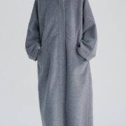 Women's Woolen Overcoat Long Coat - Image 4