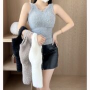 Fleece-lined Thickened Fleece Camisole Thermal Vest