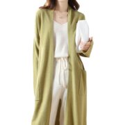 Super Long Wool Knit Cardigan Women - Image 10